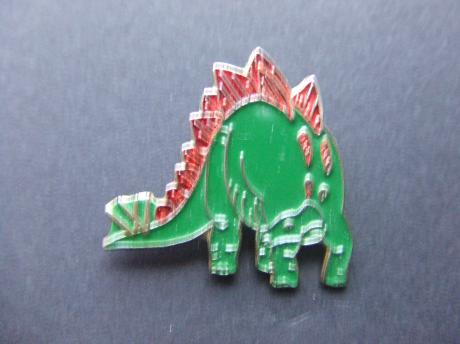 Dinosaurus Stegosaurus bruine stekels reptiel